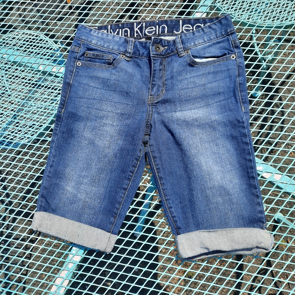 Calvin Klein Denim Bermuda Shorts